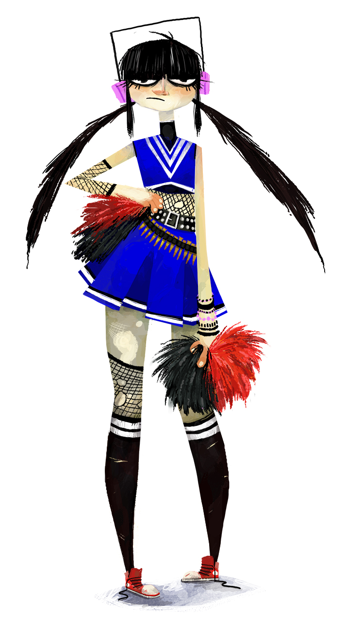 Tina Tommy concept painting.