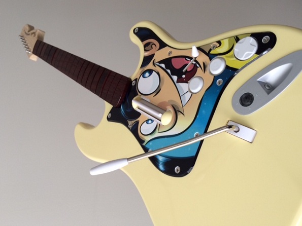 Rock Band 4 Penny Arcade Exclusive Guitar