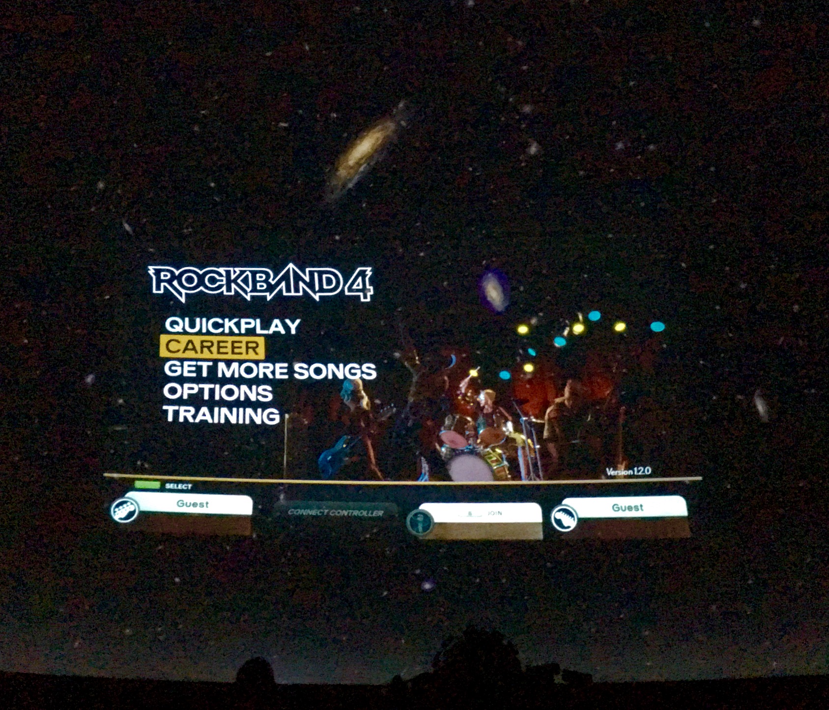 Harmonix at the Planetarium