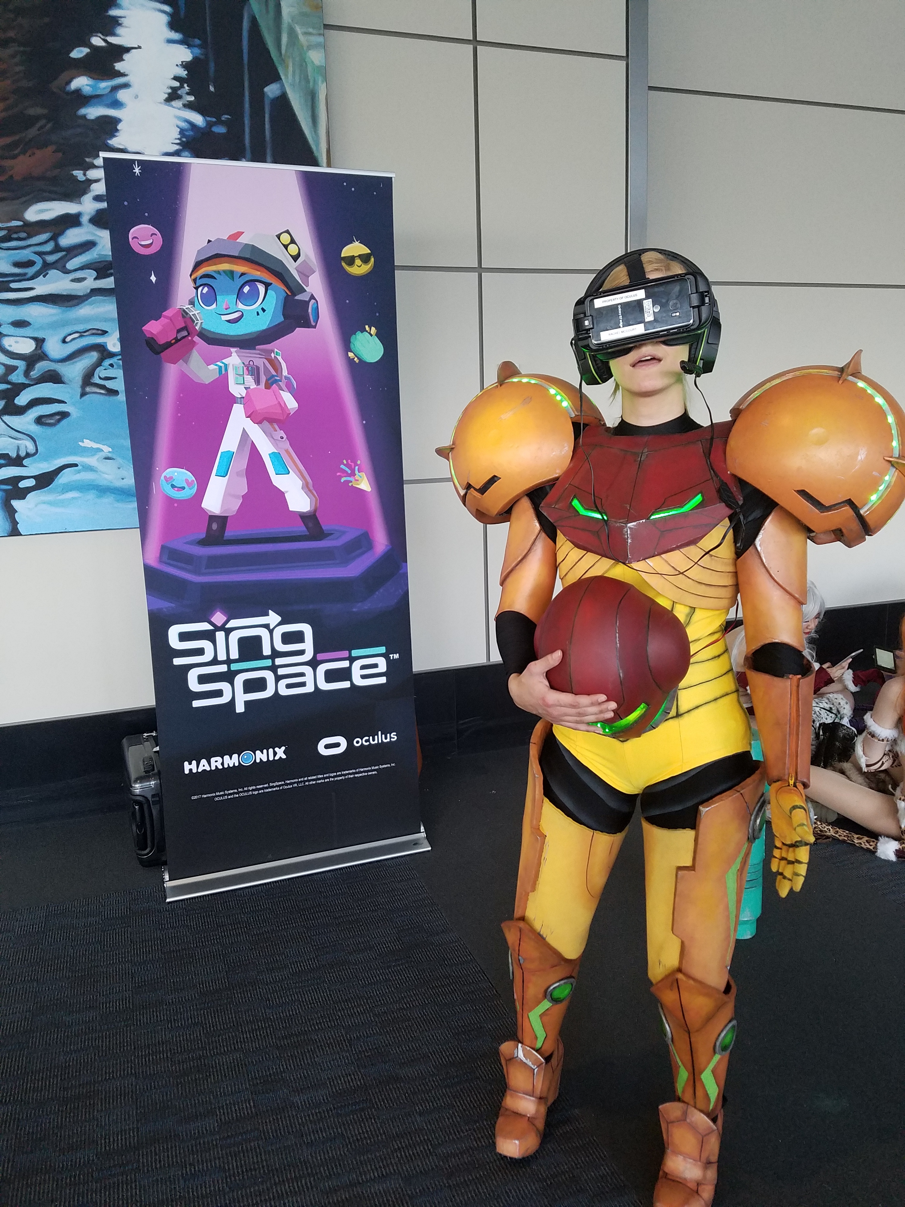 Samus in SingSpace