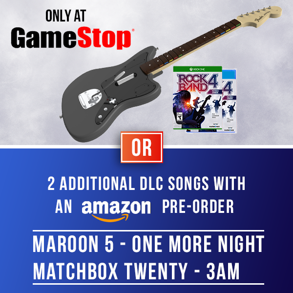 Rock Band Rivals - Physical Pre-Order Bonus